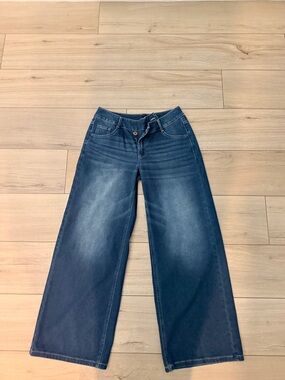 Halara Asymmetric Wide Leg Jeans XS Petite